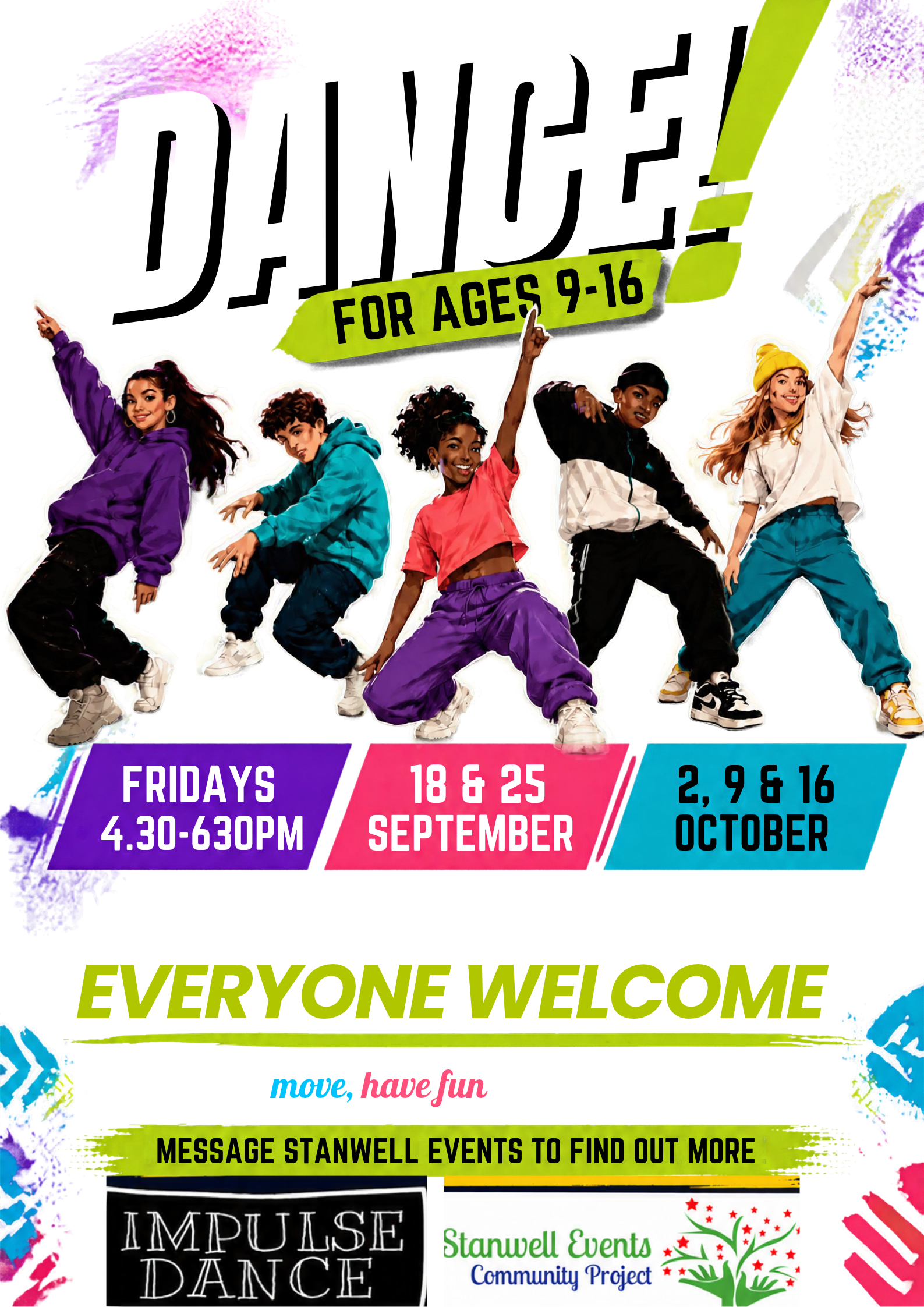 Friday night dance projects